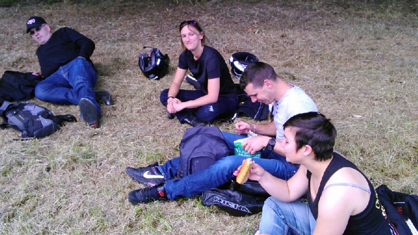 David, Cécile, David et Sybille