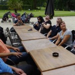 Domaine des Ormes : café des motards Rennais