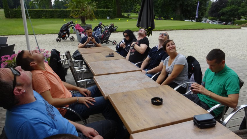 Domaine des Ormes : café des motards Rennais