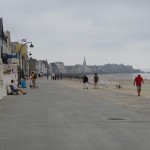 saint-malo, la digue de rochebonne