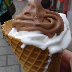 glace chocolat citron au glacier Sanchez de Saint-Malo