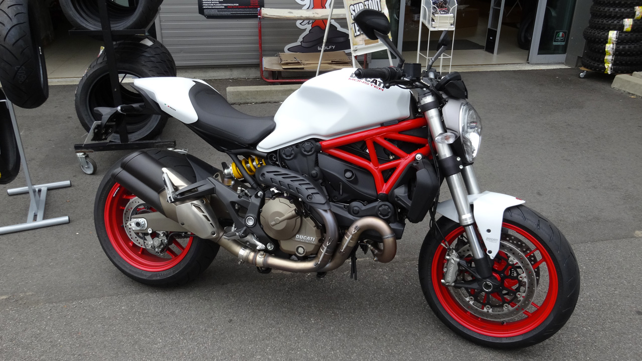 Essai Ducati Monster 821 à Laval chez City Bike