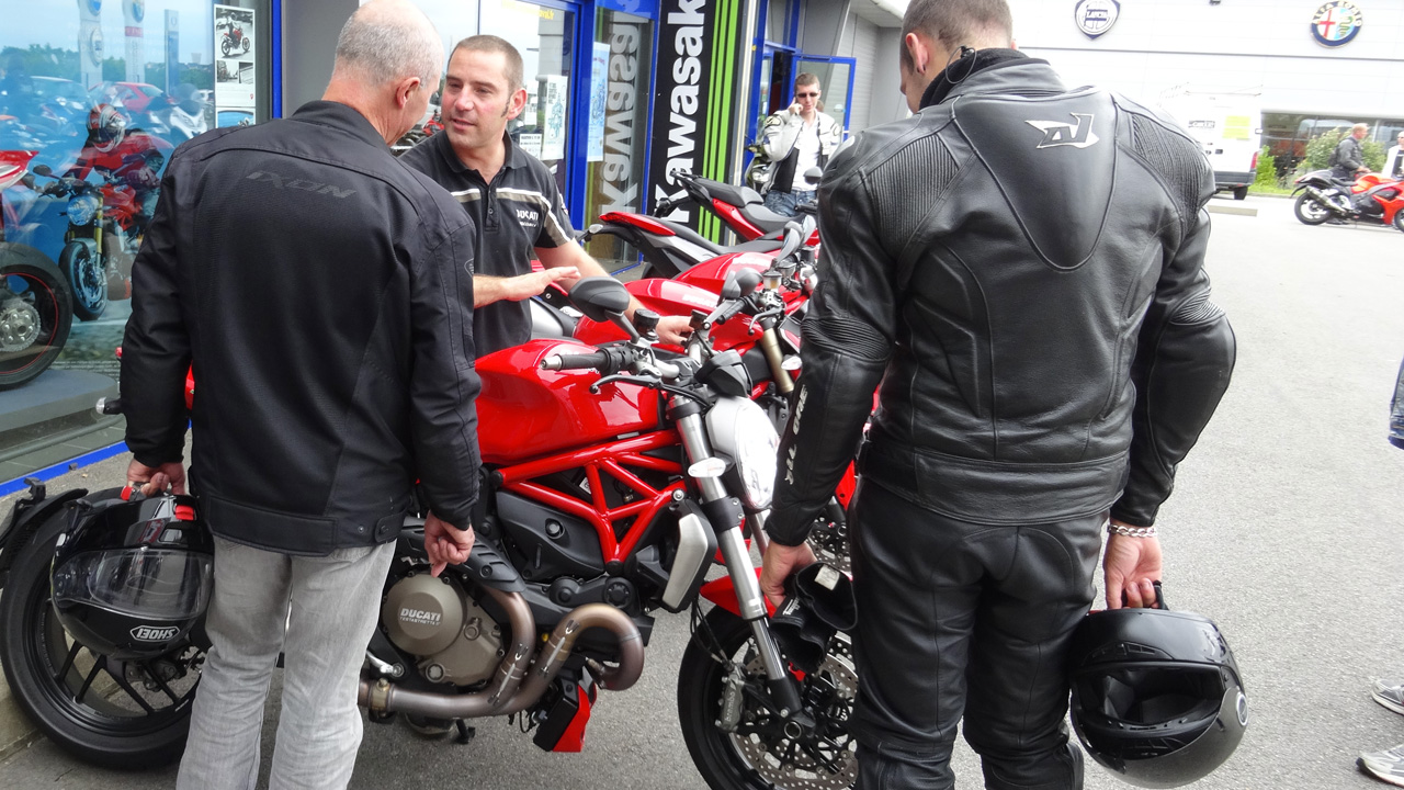 Jérôme, vendeur Ducati chez City Bike