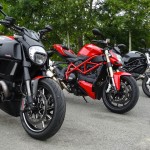 essai moto Ducati Laval