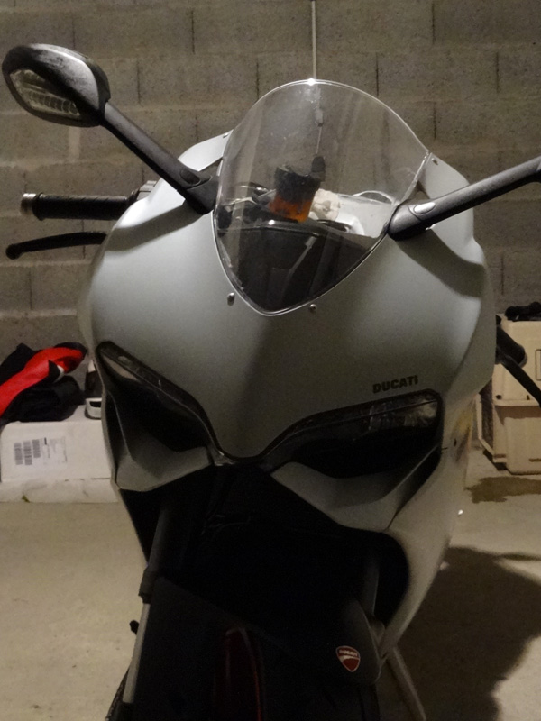 moto nettoyée avec Vulcanet