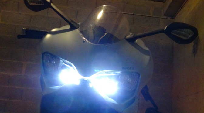 LED sur le Panigale 899