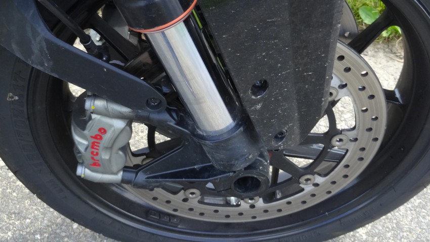 Freinage Brembo sur le KTM 1290 R Superduke