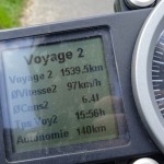 superduke 1290 R : voyage 2, tableau de bord