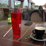 pause café au Golf de Saint-Malo