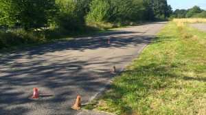 moto école à Rennes : le plateau