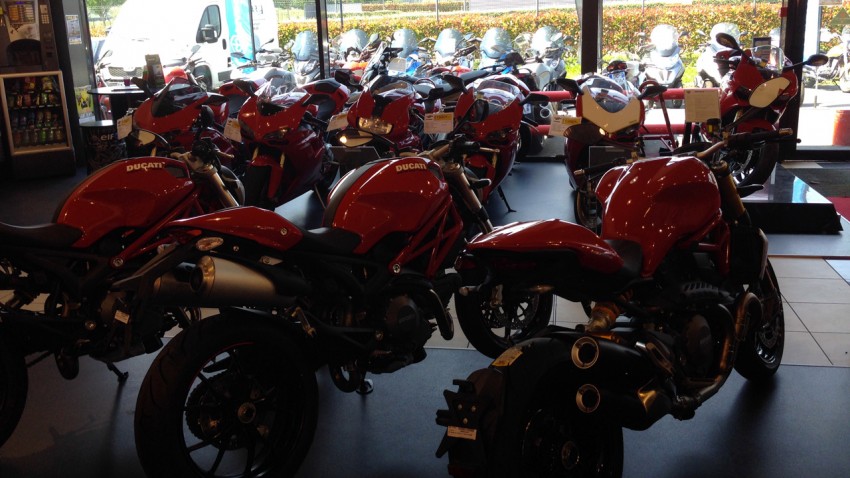 Concession moto Ducati à Caen