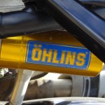 suspension ohlins à l'arrière du Streetfighter