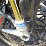 suspension ohlins sur le Streetfighter 1098 modèle S