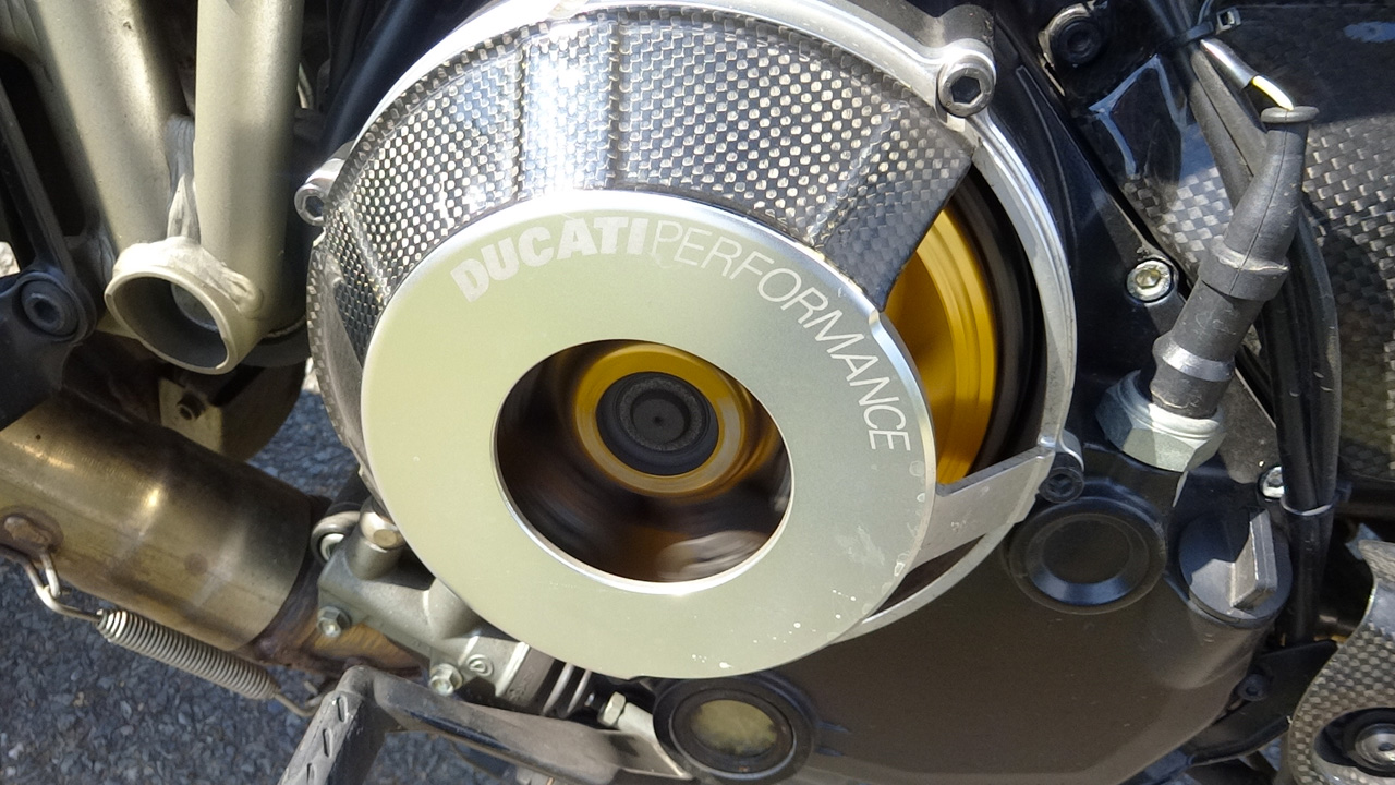 embrayage à sec Ducati Performance jaune