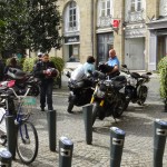 Motards Rennais à la mairie de Rennes