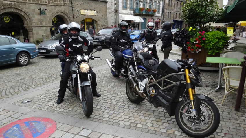 motards Rennais à Dol de Bretagne