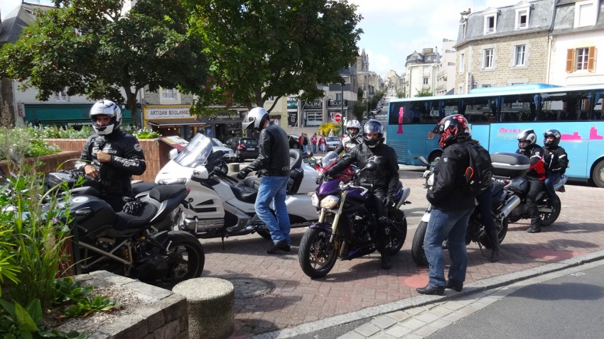 motard Rennais à Dinard