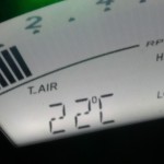 31 août : 22°c