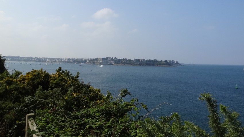 vue vers Dinard depuis Saint-Servan (Saint-Malo - Bretagne)