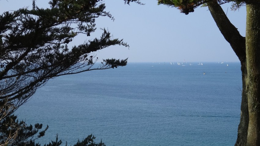 pique nique vue mer à Saint-Malo (Saint-Servan)