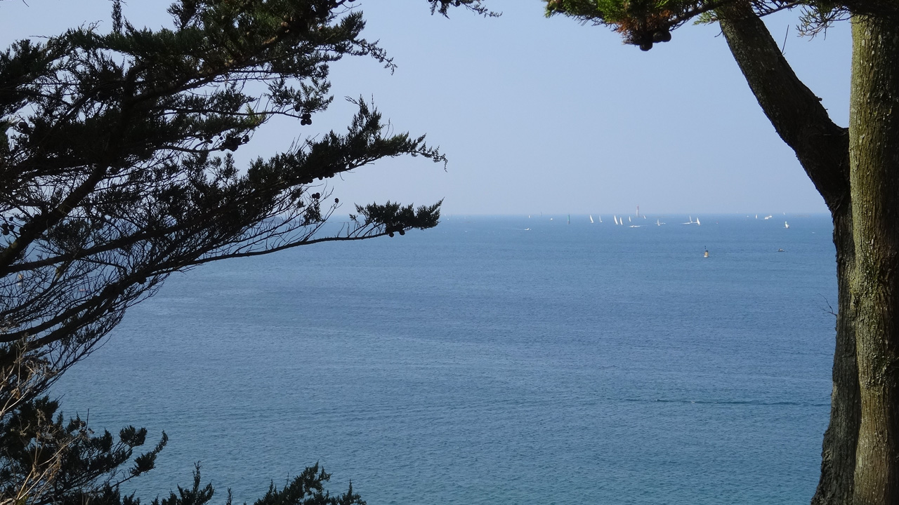 pique nique vue mer à Saint-Malo (Saint-Servan)