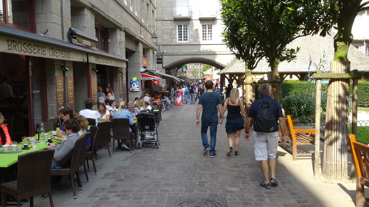 arrière saison tranquille à Saint-Malo