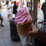 glace italienne Sanchez de Saint-Malo en septembre 2014