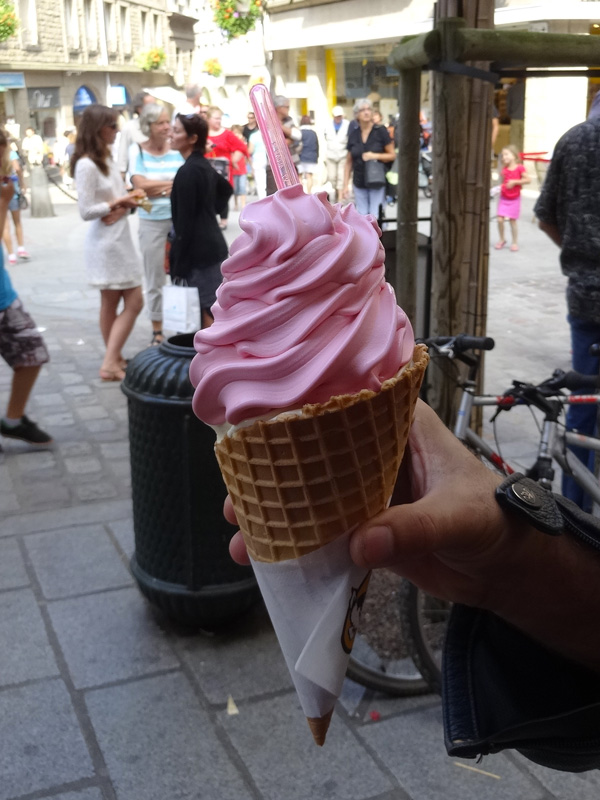 glace italienne Sanchez de Saint-Malo en septembre 2014