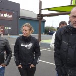 balade moto : arrivée à Rennes