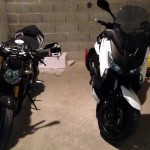 Ducati Streetfighter 1098 et Yamaha Xmax 400 de David Jazt