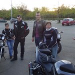 Fin de balade pour une sortie moto Jazt.com