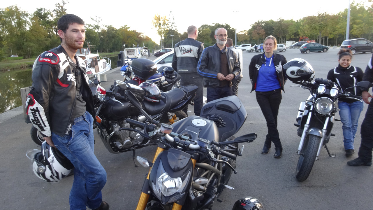 arrivée à Betton pour la fin de la balade du 19 octobre 2014