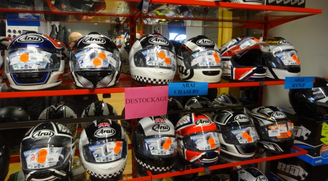 Casque de moto