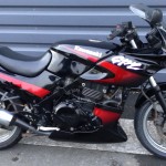 kawasaki GPZ 500 S de laura, motarde Rennaise