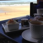 un café vue mer à Saint-Malo