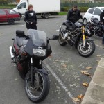 sortie moto décembre 2014 à Rennes