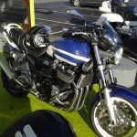 Arnaud sur sa suzuki GSX 1400