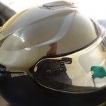 profile droit sur le GT Air Shoei iridium