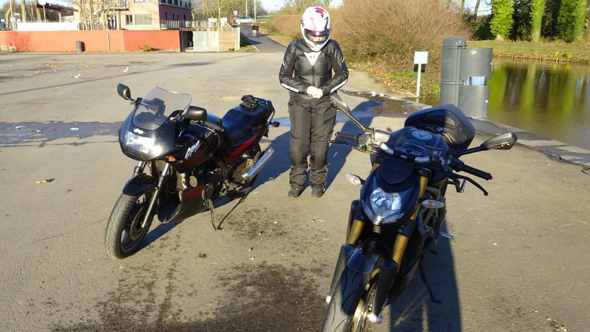 motard Rennais en couple