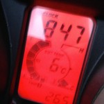 il fait froid en hiver à moto