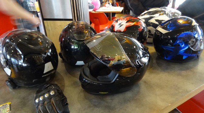 casque de moto