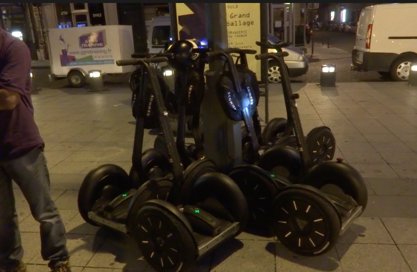 Sortie Segway Rennes en nocturne