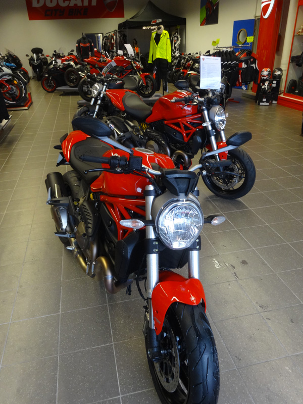 Concession moto Ducati près de Rennes