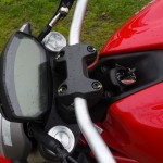 tête de fourche du 821 Ducati