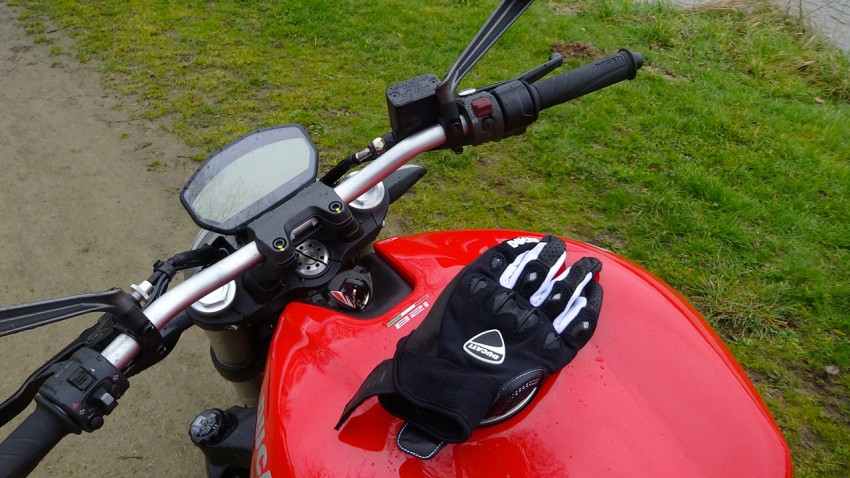 tester les nouveaux gants