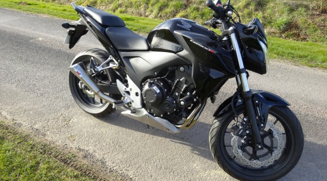 Honda CB 500 F ABS noire