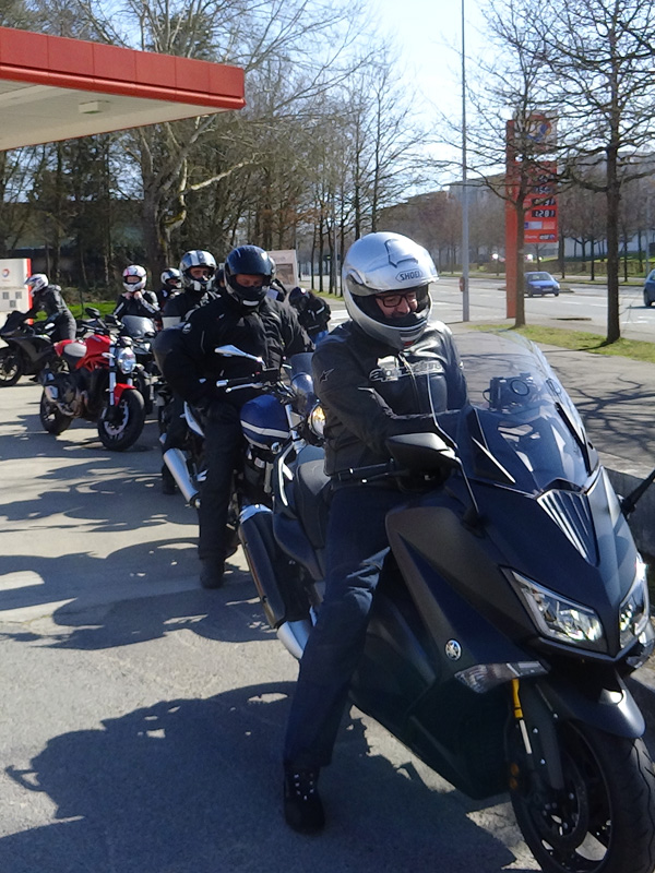 groupe motard à Rennes