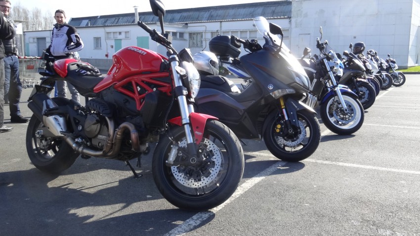 les motos des motardes rennaises