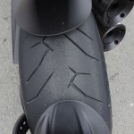 roue arrière de 240 sur le Diavel