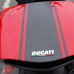 capot de selle carbon sur le Diavel Ducati